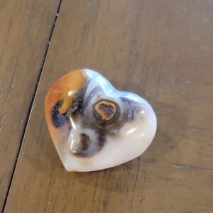 Agate Crystal Heart